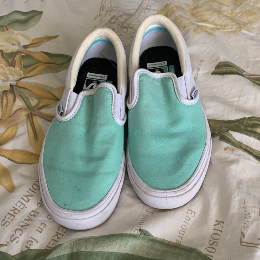 vans company crush customs, size 7.0 in women’s 5.5 in men